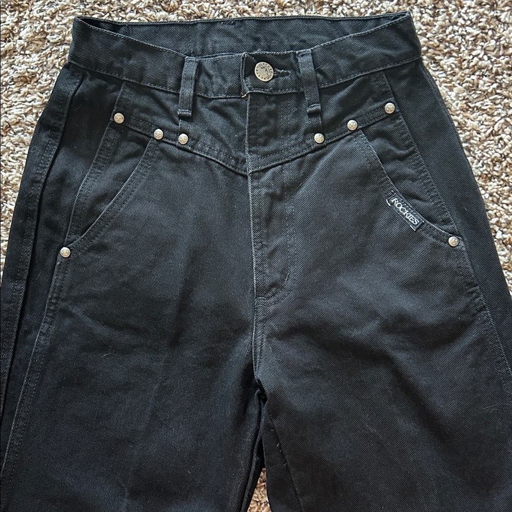 Vintage Rockies Black Jeans
